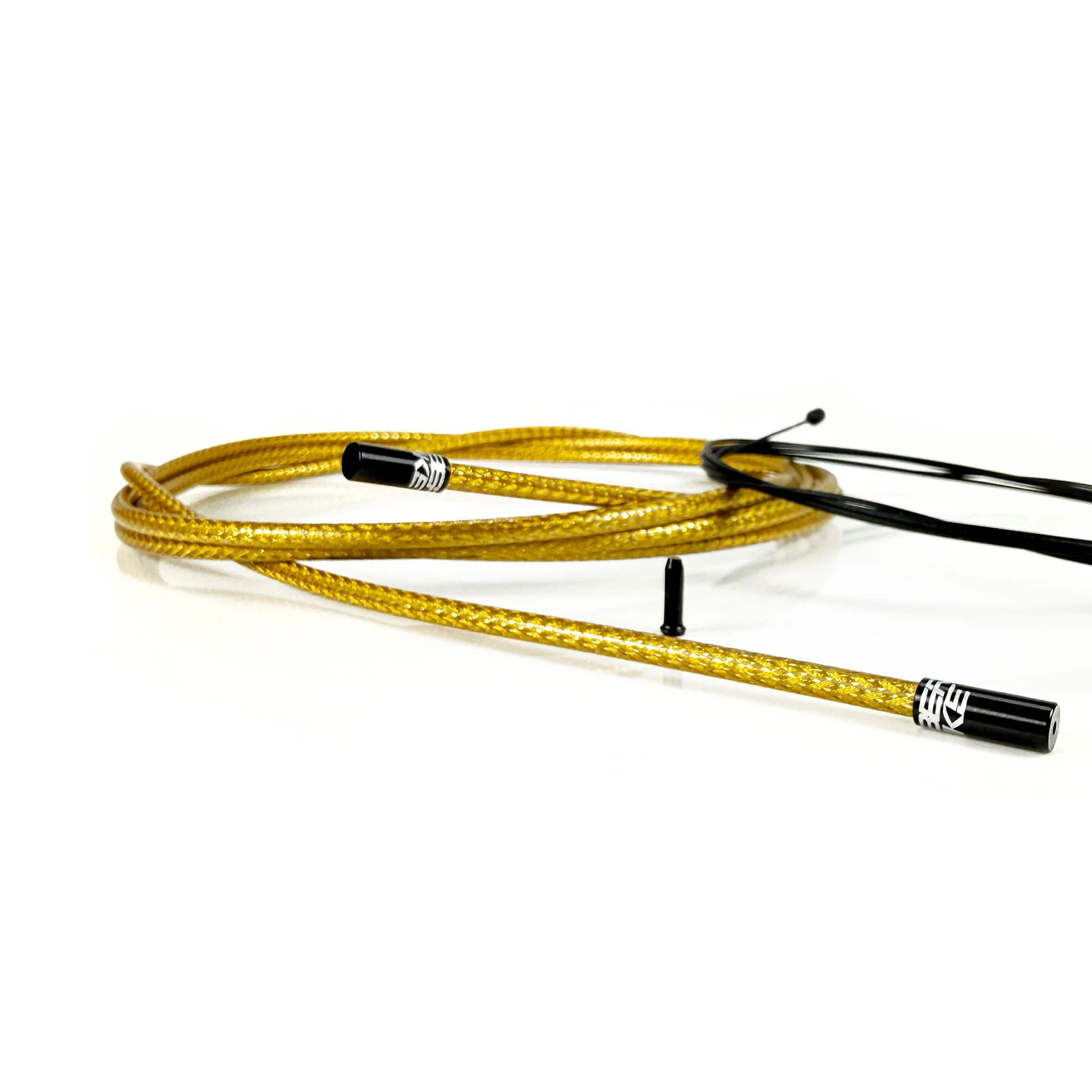 1X Gear Cable / Dropper Post Cable Kit Builder - Gold Braid with Sealed Ferrule Colour Options - Image 2