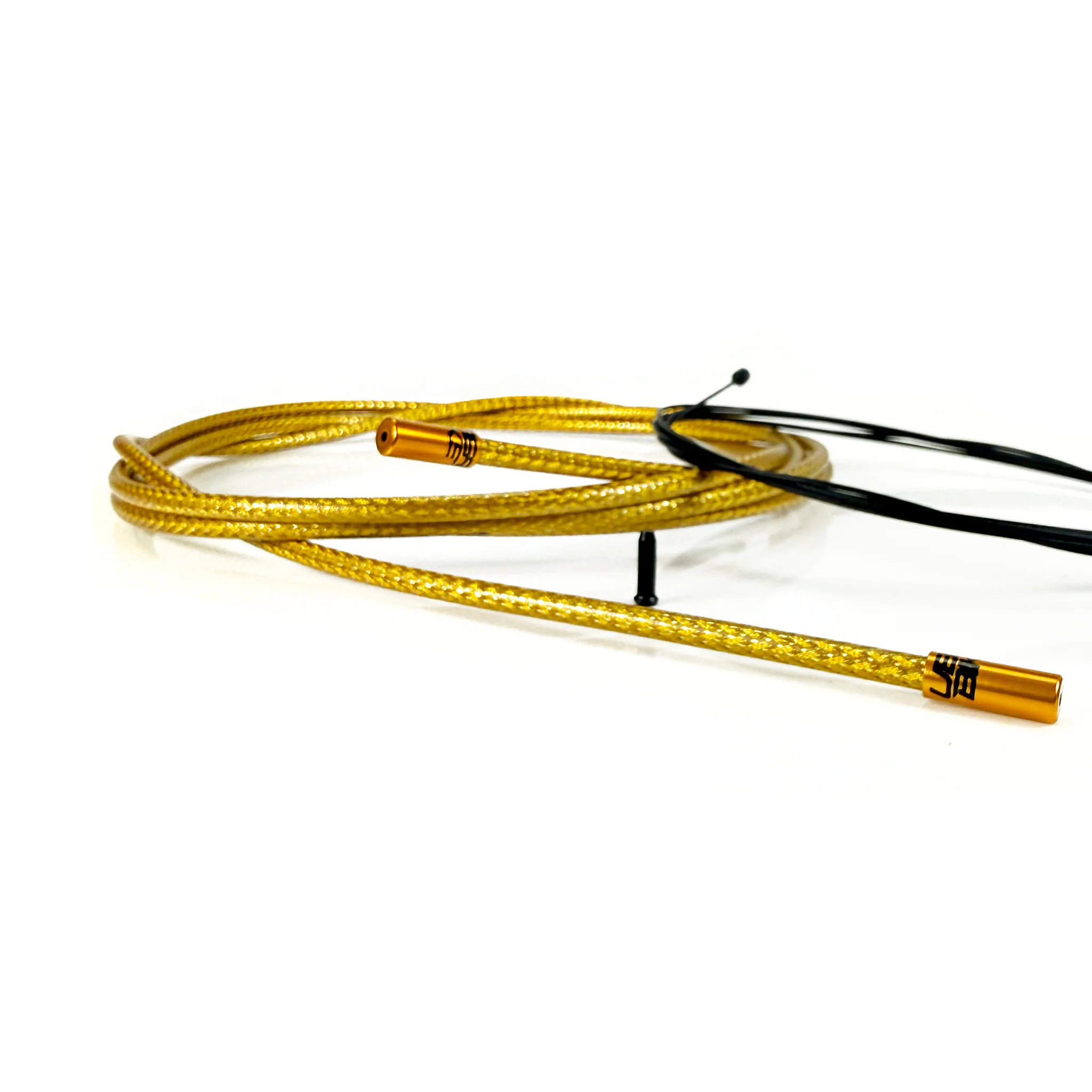 1X Gear Cable / Dropper Post Cable Kit Builder - Gold Braid with Sealed Ferrule Colour Options - Image 3