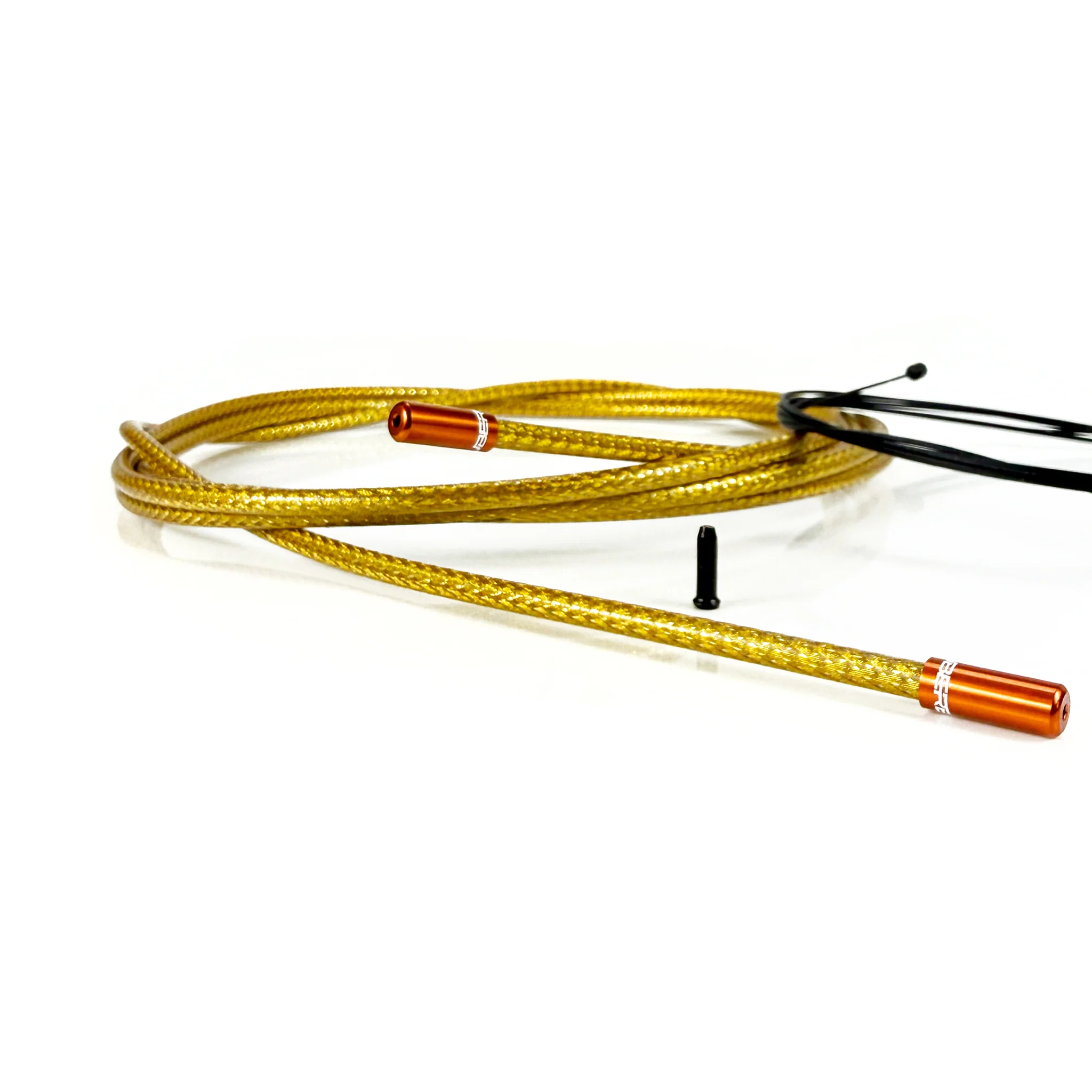 1X Gear Cable / Dropper Post Cable Kit Builder - Gold Braid with Sealed Ferrule Colour Options - Image 6