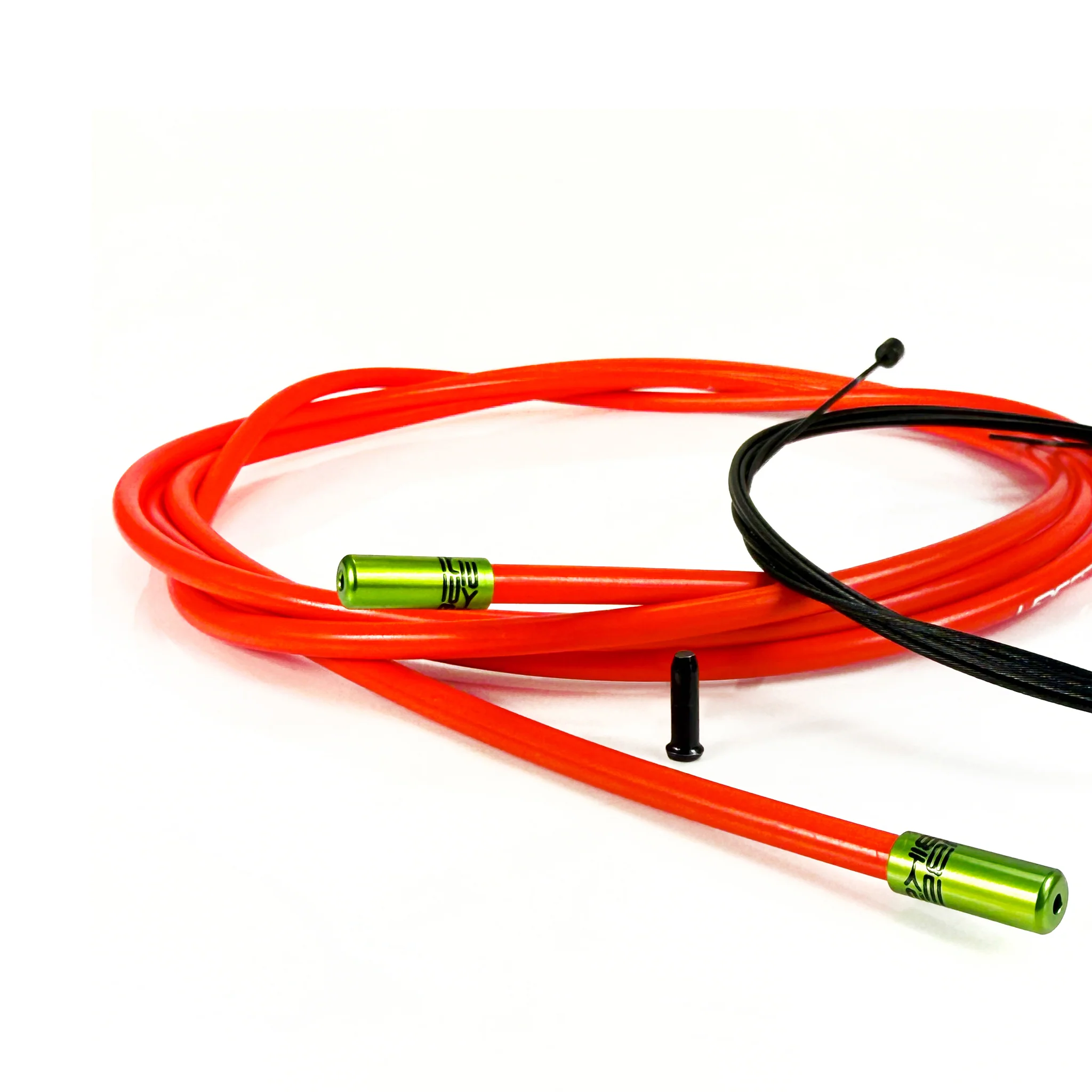 1X Gear Cable / Dropper Post Cable Kit Builder - Orange with Sealed Ferrule Colour Options - Image 5