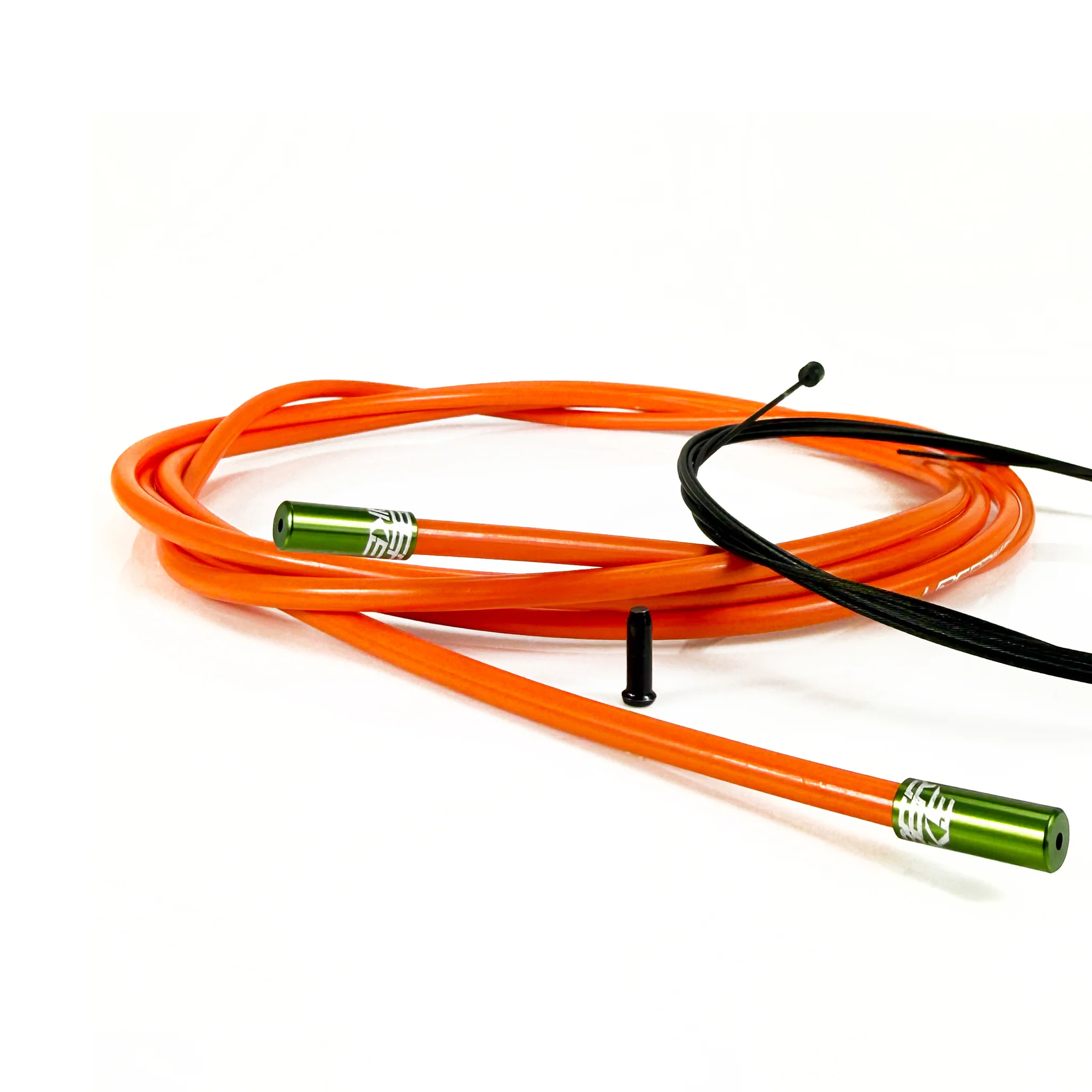 1X Gear Cable / Dropper Post Cable Kit Builder - Orange with Sealed Ferrule Colour Options - Image 6