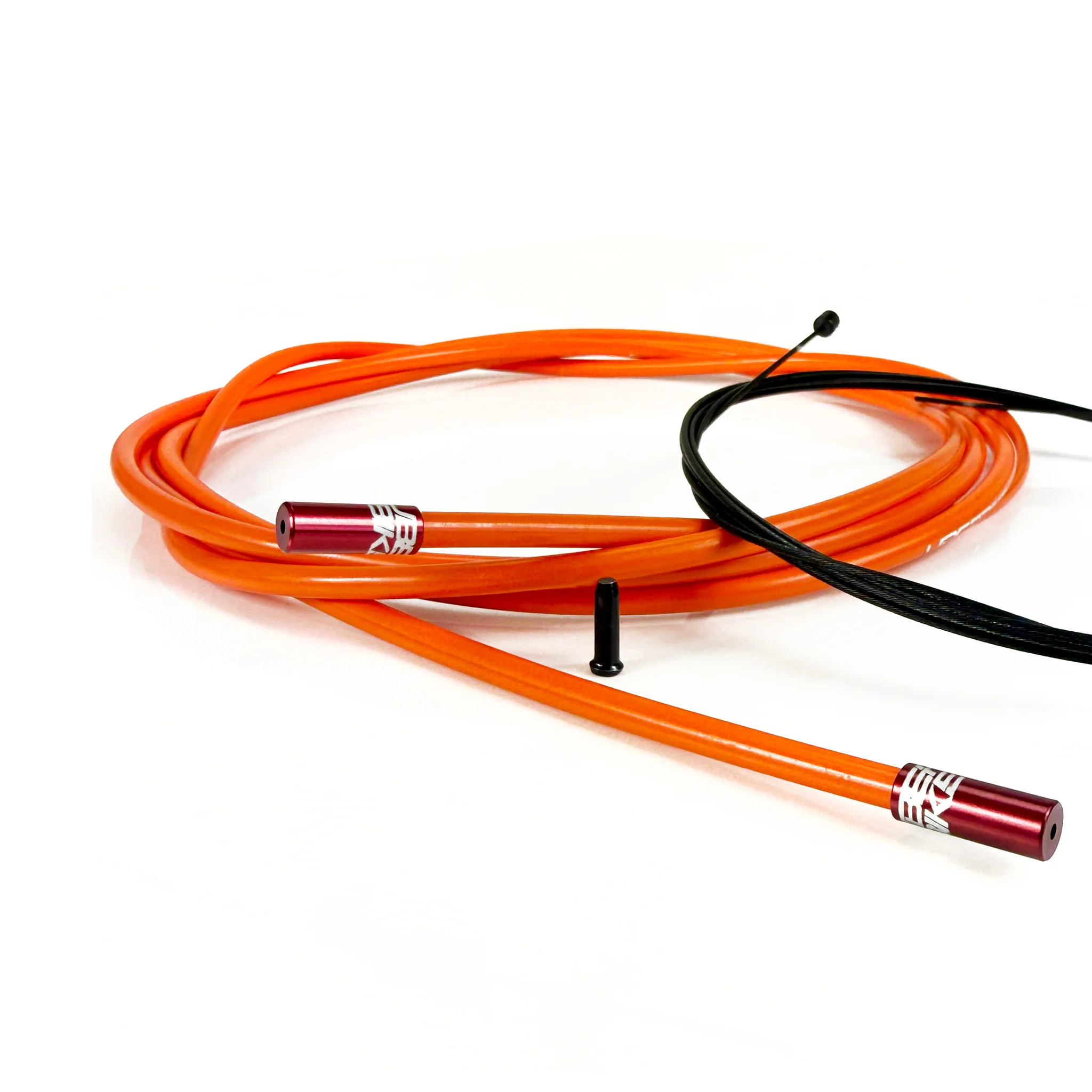 1X Gear Cable / Dropper Post Cable Kit Builder - Orange with Sealed Ferrule Colour Options - Image 9