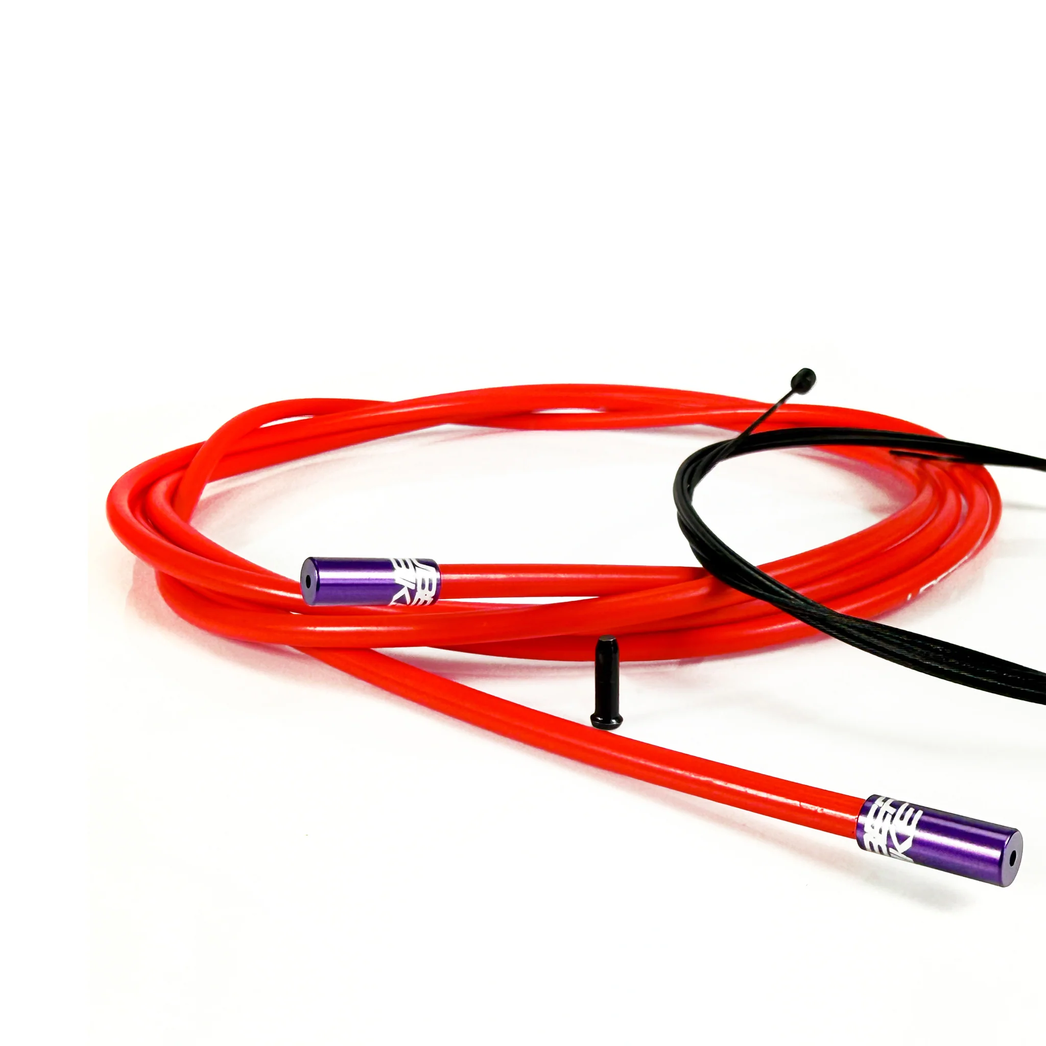 1X Gear Cable / Dropper Post Cable Kit Builder - Red with Sealed Ferrule Colour Options - Image 7